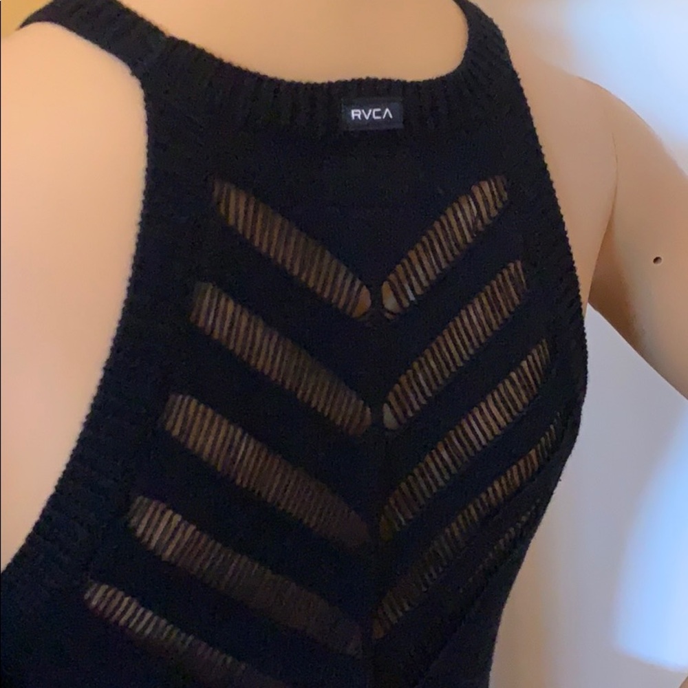 👗🖤 RVCA black dress Size Medium.